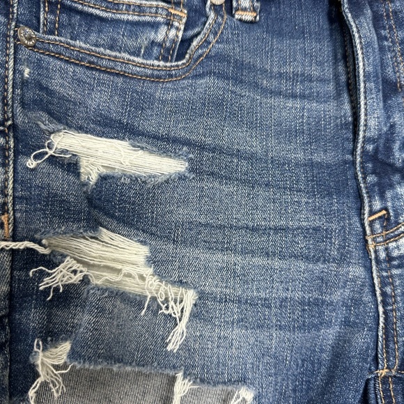 AE Ne(x)t Level High rise Denim Short Short sz 6 - Picture 8 of 15